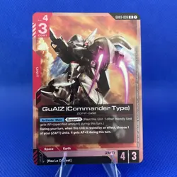 GuAIZ (Commander Type) Gundam Card Game . Steel Requiem Rare GD03-038 - Image 1
