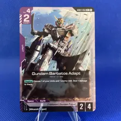 Gundam Barbatos Adapt Foil - GD03-056 - Gundam TCG Card Game - Image 1