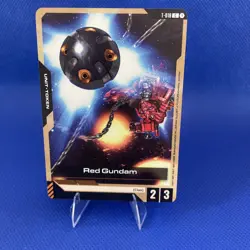Red Gundam Token - T-018 - Gundam TCG Card Game - Image 1