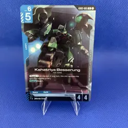 GUNDAM CARD GAME GD03-005 KSHATRIYA BESSERUNG (R) FOIL CARD - STEEL REQUIEM - Image 1
