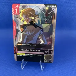 Rau Le Creuset GD03-091 Rare Gundam Card Game Steel Requiem - Image 1