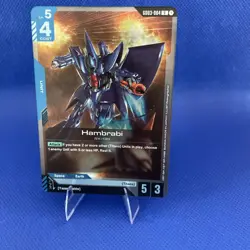 Hambrabi Gundam Card Game . Steel Requiem Rare • GD03-004 - Image 1