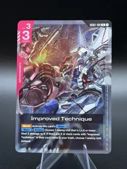 Improved Technique GD03-109 R Gundam Card Game Steel Requiem - Image 1