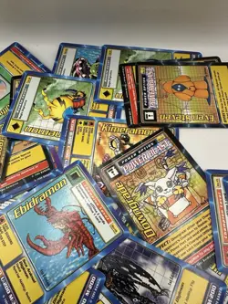Bandai Digimon Digi-Battle 1st Edition Card Lot 1999 Myotismon Greymon - Image 5