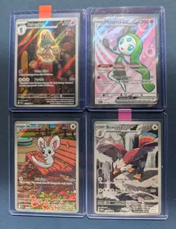Pokemon Black Bolt Illustration Rare IR / Ultra Rare Lot - 4 cards NM - Image 1