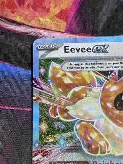 Eevee ex 075/131 Sv: Prismatic Evolutions Holo Pokemon Card - Image 2