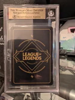 Riftbound JINX Loose Cannon METAL Card Houston Prize Wall Exclusive Promo - Image 2