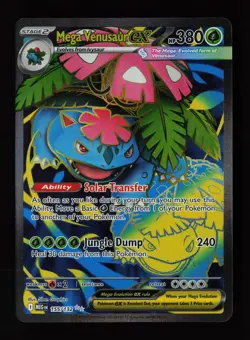 Mega Venusaur ex 155/132 Ultra Rare ME01: Mega Evolution Pokemon Card - Image 1