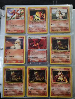 Pokemon TCG Vintage Card Binder #3 400+ Cards - Image 2