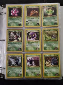 Pokemon TCG Vintage Card Binder #3 400+ Cards - Image 4