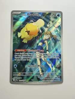 Misty's Psyduck Holo Illustration Rare Card 193/182 Sv10: Destined Rivals - Image 4