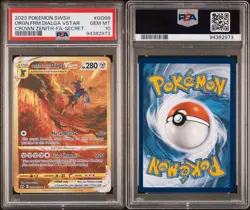 PSA 10 Origin Forme Dialga VSTAR GG68/GG70 Crown Zenith Pokemon Card - Image 1