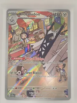 Archaludon 155/142 (SCR) Stellar Crown NM Illustration Rare Pokemon Card - Image 1