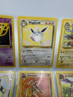 Vintage Rare Pokemon Card Lot - WOTC Non Holo Jungle + Fossil - Image 3