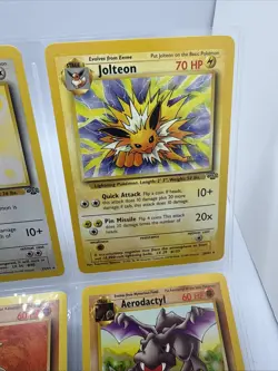 Vintage Rare Pokemon Card Lot - WOTC Non Holo Jungle + Fossil - Image 4