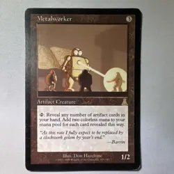 Magic: The Gathering Metalworker Artifact Creature Urza's Destiny Rare English … - Image 1
