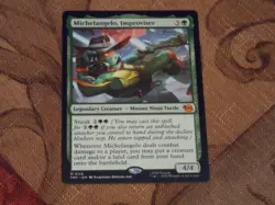 MTG Michelangelo, Improviser x1 Mythic TMNT NM Low S&H - Image 1
