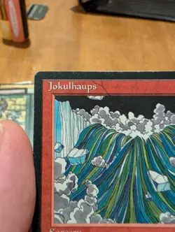 Magic: The Gathering Jokulhaups Rare Ice Age Sorcery Red Regular HP - Image 2