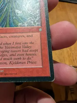 Magic: The Gathering Jokulhaups Rare Ice Age Sorcery Red Regular HP - Image 4