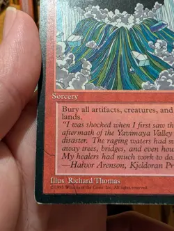 Magic: The Gathering Jokulhaups Rare Ice Age Sorcery Red Regular HP - Image 5