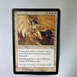 Magic: The Gathering Akroma Angel of Wrath Creature Legions Rare Regular Englis… - Image 1