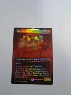 MTG: The Lord of Pain (Borderless) (Foil) (LP): Duskmourn: House of Horror - Image 1