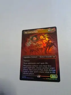 MTG: The Lord of Pain (Borderless) (Foil) (LP): Duskmourn: House of Horror - Image 3