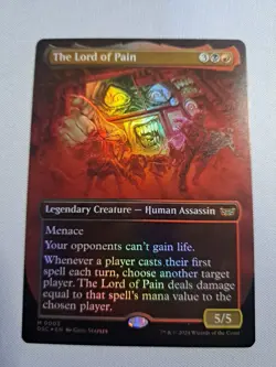 MTG: The Lord of Pain (Borderless) (Foil) (LP): Duskmourn: House of Horror - Image 5