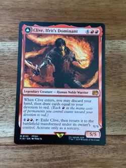 Final Fantasy Clive, Ifrit's Dominant non foil Magic MTG FIN133 - Image 1