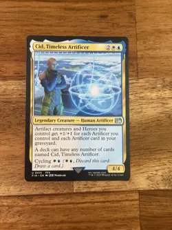 Final Fantasy Cid, Timeless Artificer non foil Magic MTG FIN415 - Image 1
