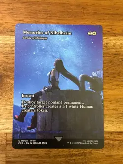 Final Fantasy Memories of Nibelheim - Stroke of Midnight MTG non foil FCA 026 - Image 1