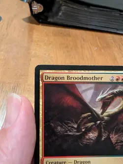 Magic: The Gathering Dragon Broodmother Mythic Alara Reborn Creature Red Green … - Image 2
