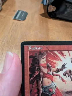 Magic: The Gathering Radiate Rare Torment Instant Red Regular Carl Critchlow - Image 2