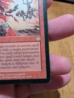 Magic: The Gathering Radiate Rare Torment Instant Red Regular Carl Critchlow - Image 4