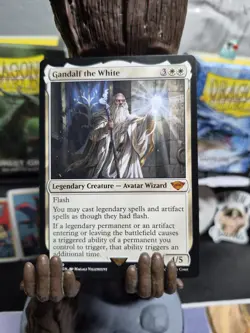 MTG LOTR Pack. Sauron, the Dark Lord, Aragon, the United, and Gandalf the White - Image 3