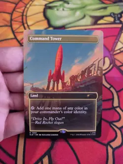 Command Tower (7097) Regular Secret Lair Drop Fallout MTG NM - Image 1