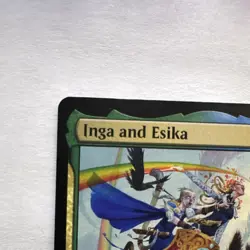Inga and Esika - March of the Machine Rare Legendary Creature Blue Green 229 - Image 4