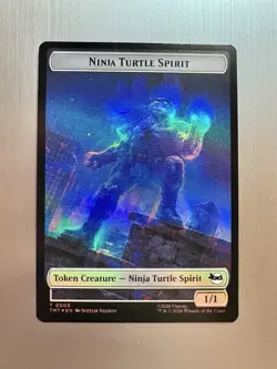 Spirit / Food - 0003 / 0008 - MTG: Teenage Mutant Ninja Turtles - Token - Foil - Image 1