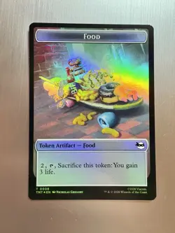 Spirit / Food - 0003 / 0008 - MTG: Teenage Mutant Ninja Turtles - Token - Foil - Image 2