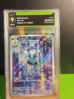 Poliwhirl #176 Secret Rare (Pokemon Scarlet & Violet 151) Grade 9 MINT - Image 1