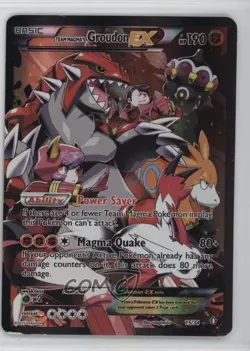 Team Magma's Groudon EX Pokemon XY Double Crisis #15 - Image 1