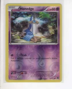 HONEDGE XY BREAKPOINT SET REVERSE-HOLO FOIL POKEMON CARD 60/122 NM/M - Image 1