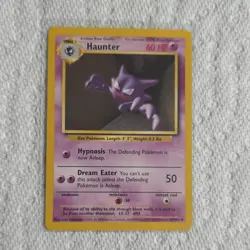 Wizards of the Coast Haunter Base Set Uncommon Pokemon 60 HP 029/102 Regular - Image 1