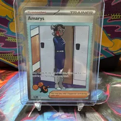 Amarys Prismatic Evolutions Holo Sir Pokemon TCG Card 170/131 NM Condition - Image 1