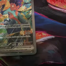 Pokemon Hop's Zacian ex Full Art Holo Special Illustration Rare SV09 186/159 - Image 3