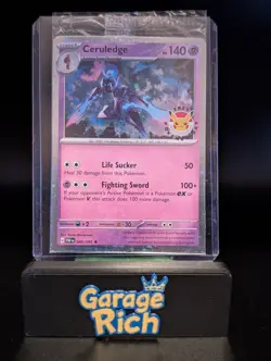 Ceruledge - (Pokemon Day 2024) (Cosmos Holo) 040/091 Sealed Holo Promo Pokemon - Image 1