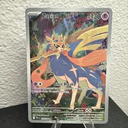 Pokemon TCG Zacian 100/094 Me02: Phantasmal Flames Illustration Rare Mint - Image 3
