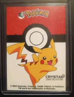 Weedle #13 - Cracked Ice Holo - Crystal Collection 2024 - Pokemon Card - Image 2