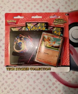 Pokemon Ascended Heroes Tech Sticker Collection Charmander New Sealed IN-HAND #2 - Image 3