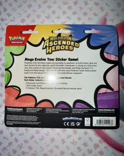 Pokemon Ascended Heroes Tech Sticker Collection Charmander New Sealed IN-HAND #2 - Image 4